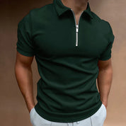 Hugo's Polo | Casual herenpolo met rits