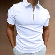 Hugo's Polo | Casual herenpolo met rits