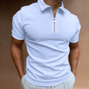 Hugo's Polo | Casual herenpolo met rits