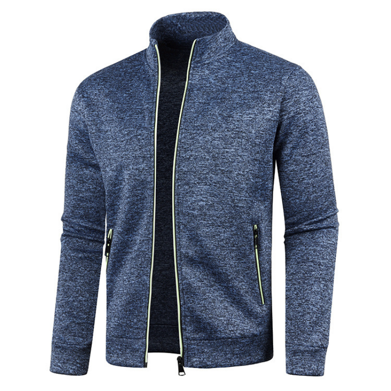 Heren vest, een perfecte combinatie van stijl en comfort. Dit vest van hoge kwaliteit is ideaal voor diverse gelegenheden en biedt extra bescherming tegen de wind en een trendy uitstraling met de staande kraag.