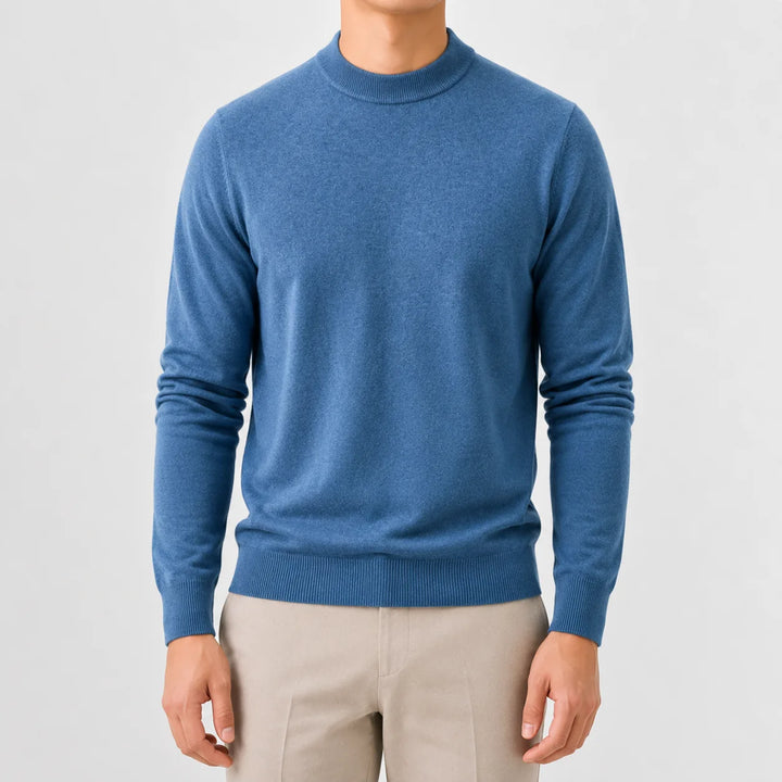 Trui met crew neckline en lange mouwen