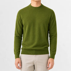 Trui met crew neckline en lange mouwen
