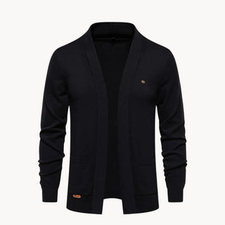 Open cardigan met v-hals en lange mouwen