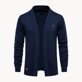 Open cardigan met v-hals en lange mouwen