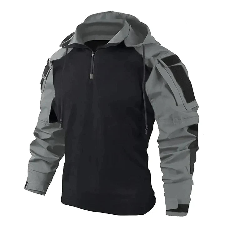 Jasper | Tactische herenpullover met capuchon