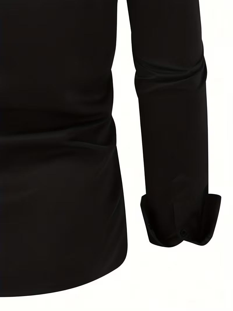 Overhemd met geometrisch patroon en slim fit