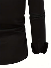 Overhemd met geometrisch patroon en slim fit