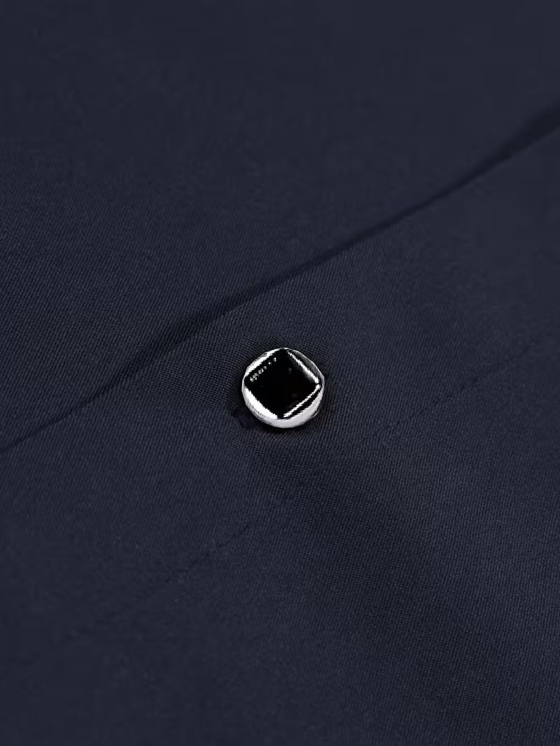 Overhemd met geometrisch patroon en slim fit