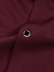 Overhemd met geometrisch patroon en slim fit