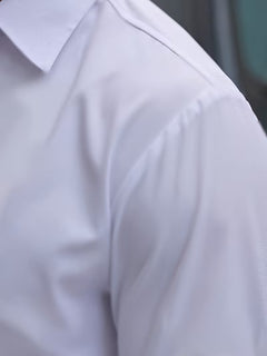 Overhemd met geometrisch patroon en slim fit
