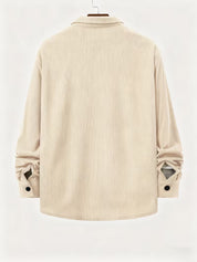 Overhemd met losse pasvorm en puntkraag