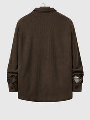 Overhemd met losse pasvorm en puntkraag