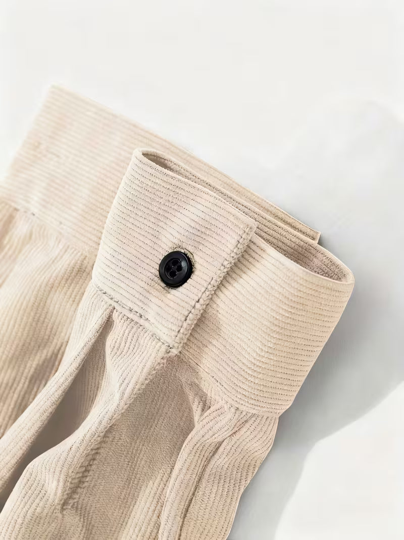 Overhemd met losse pasvorm en puntkraag