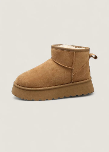 Winter boots met cushioned interior