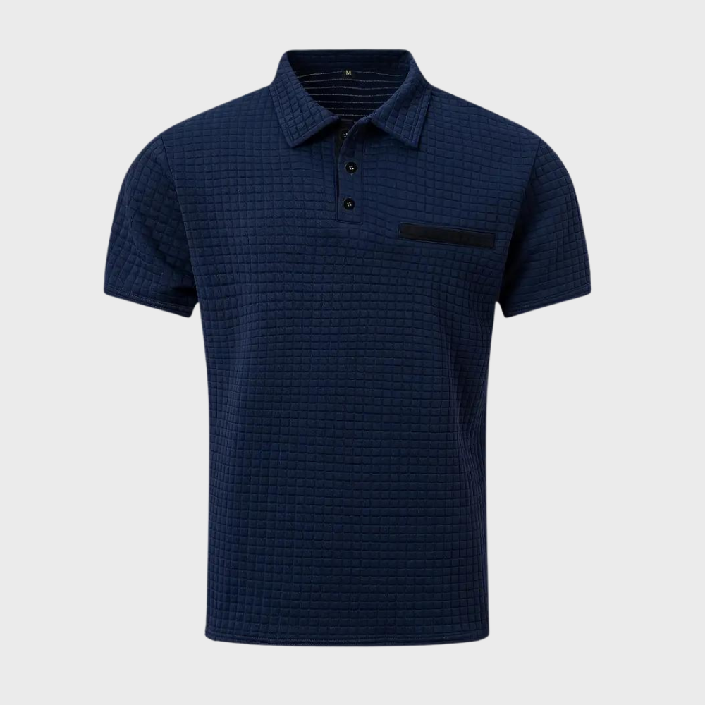 Heren poloshirt dat comfort en stijl combineert voor een verzorgde uitstraling bij elke gelegenheid. Gemaakt van hoogwaardige materialen, heeft een tijdloos ontwerp en is veelzijdig te stylen voor zowel informele als formele looks. Verkrijgbaar in diverse stijlvolle kleuren.