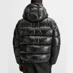 Puffer jacket met capuchon