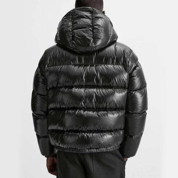 Puffer jacket met capuchon
