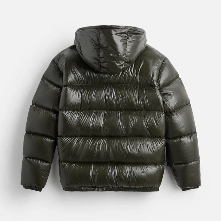 Puffer jacket met capuchon