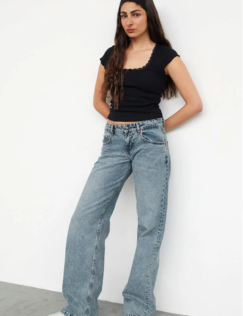 Lara | Trendy & Comfortabele Stretch Denim Low-rise Jeans
