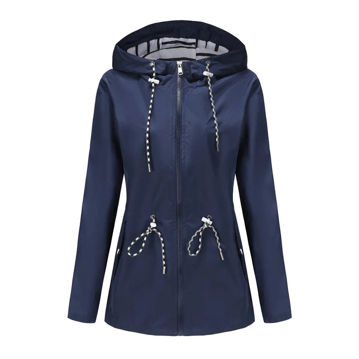 Waterdichte regenjas met capuchon