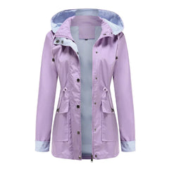Waterdichte hooded jas
