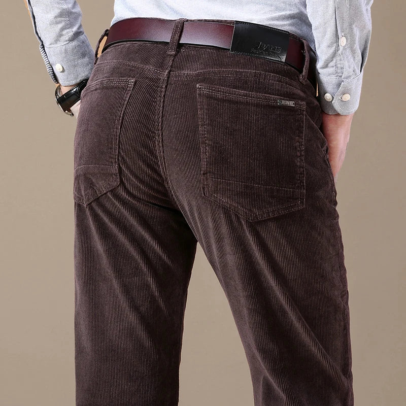 Elastische Corduroy heren broek | Ferdinand afbeelding 1