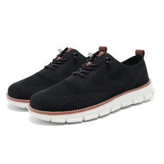 Lage sneakers met knit upper