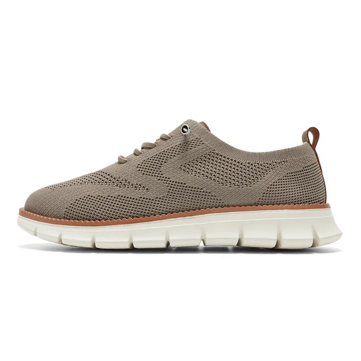 Lage sneakers met knit upper
