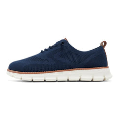 Lage sneakers met knit upper