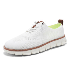 Lage sneakers met knit upper