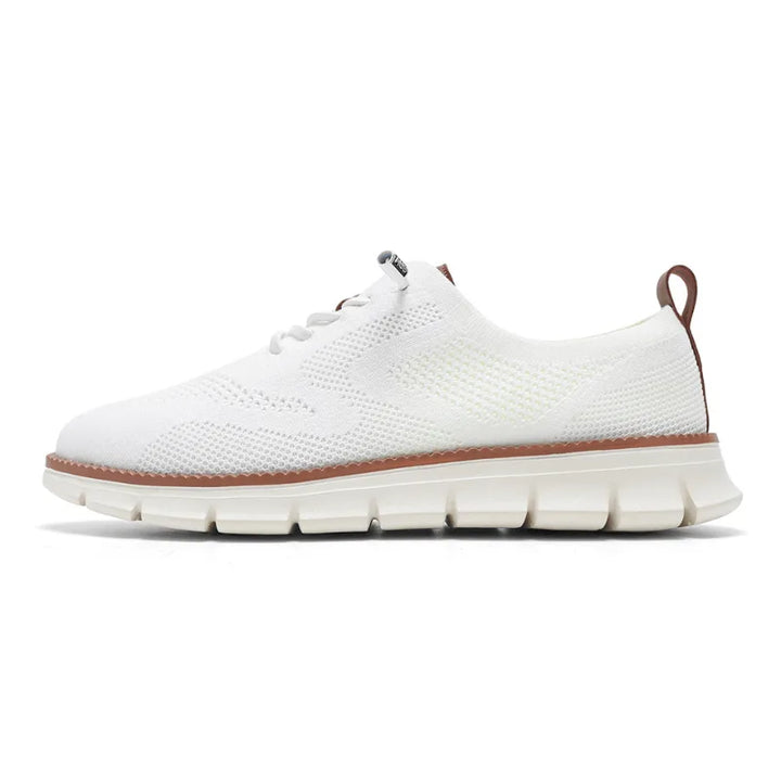 Lage sneakers met knit upper