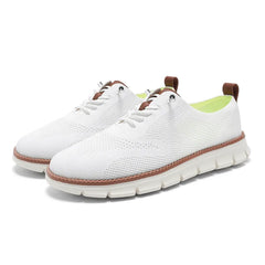 Lage sneakers met knit upper
