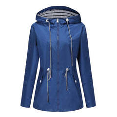 Waterdichte regenjas met capuchon