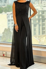 Jumpsuit met wijde pijpen