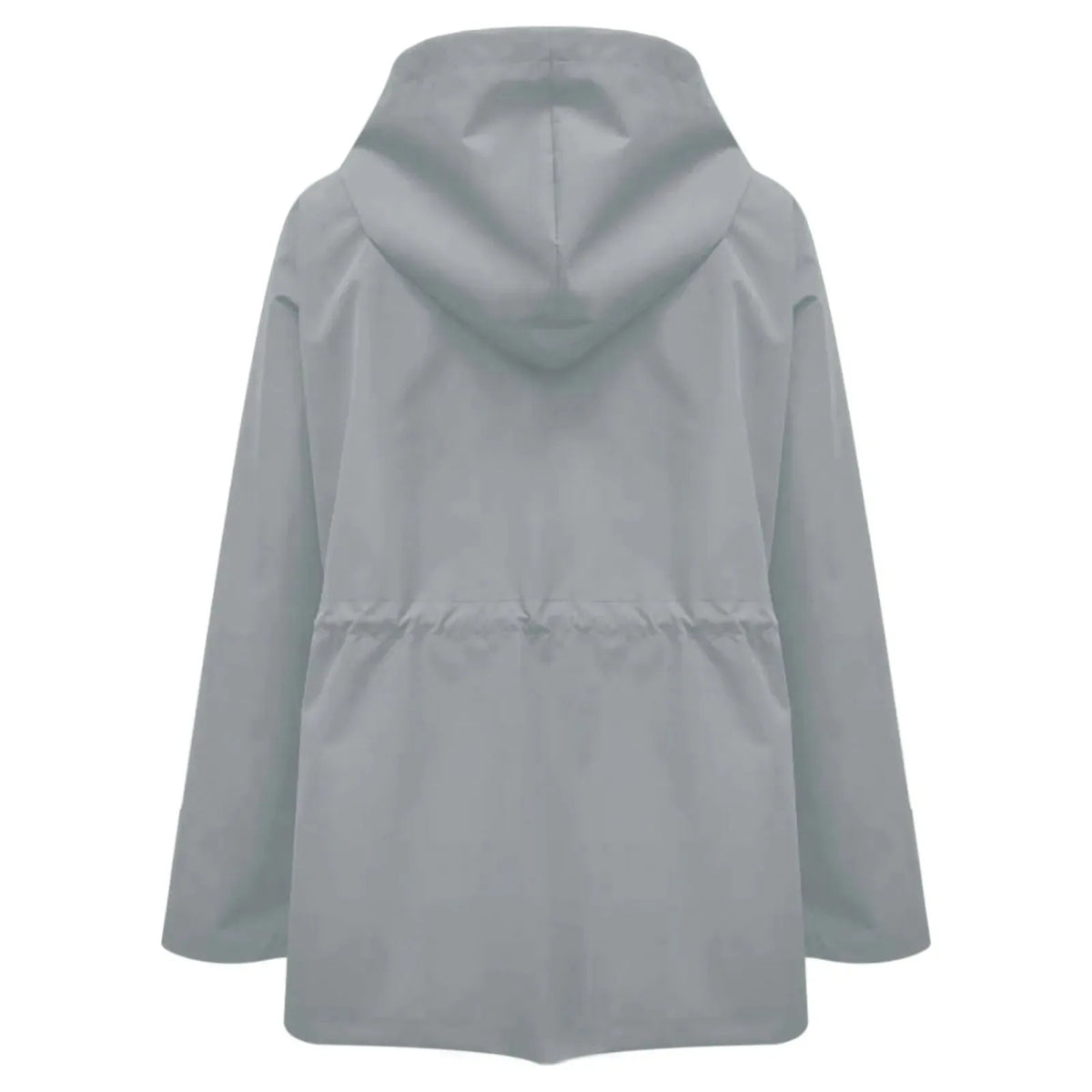 Oversized regenjas met capuchon