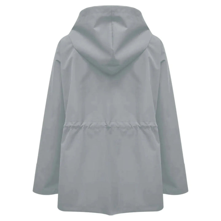 Oversized regenjas met capuchon