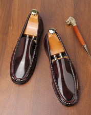 Schoenen met lichtgewicht ontwerp en puntige neus