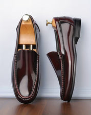 Schoenen met lichtgewicht ontwerp en puntige neus