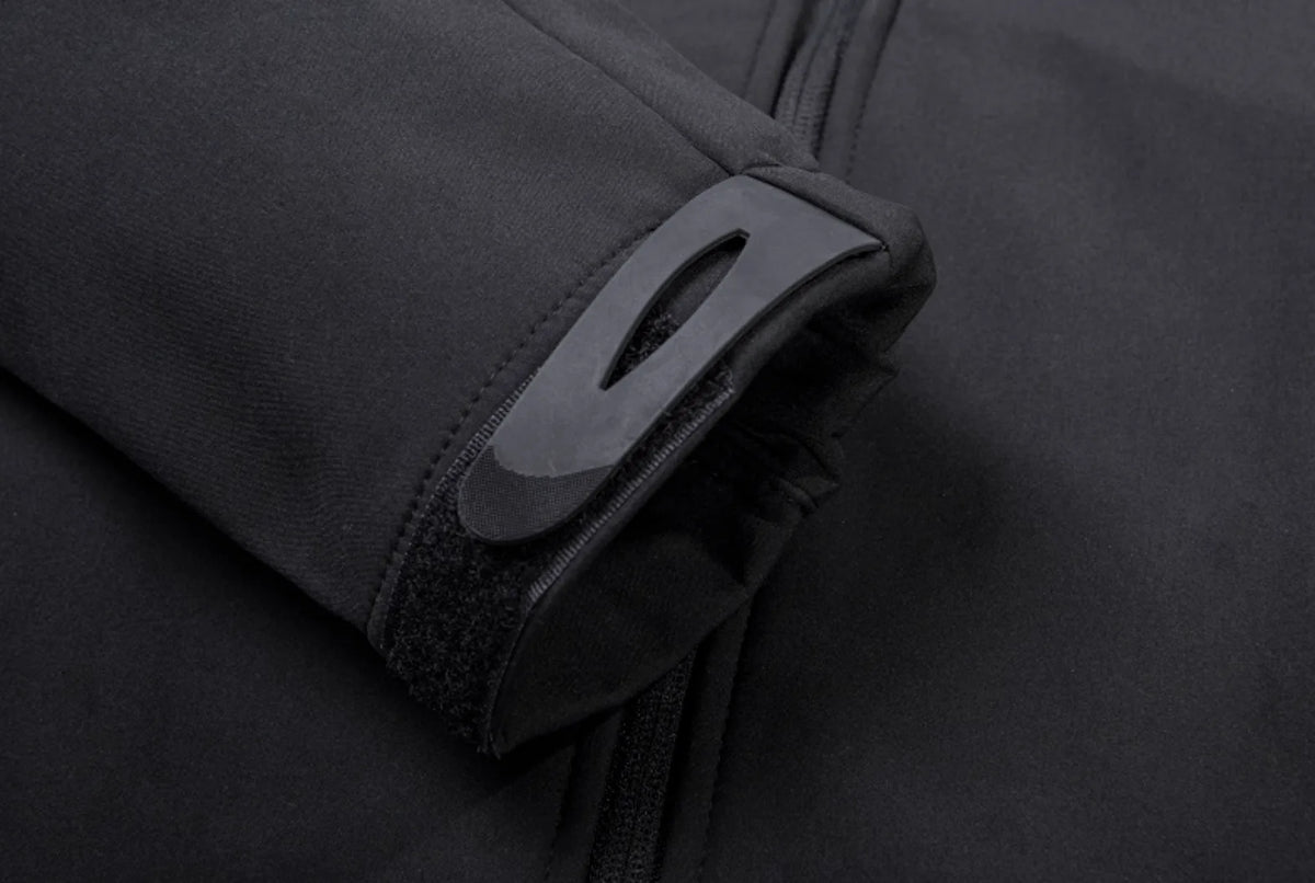 Parka met capuchon en ritszakken