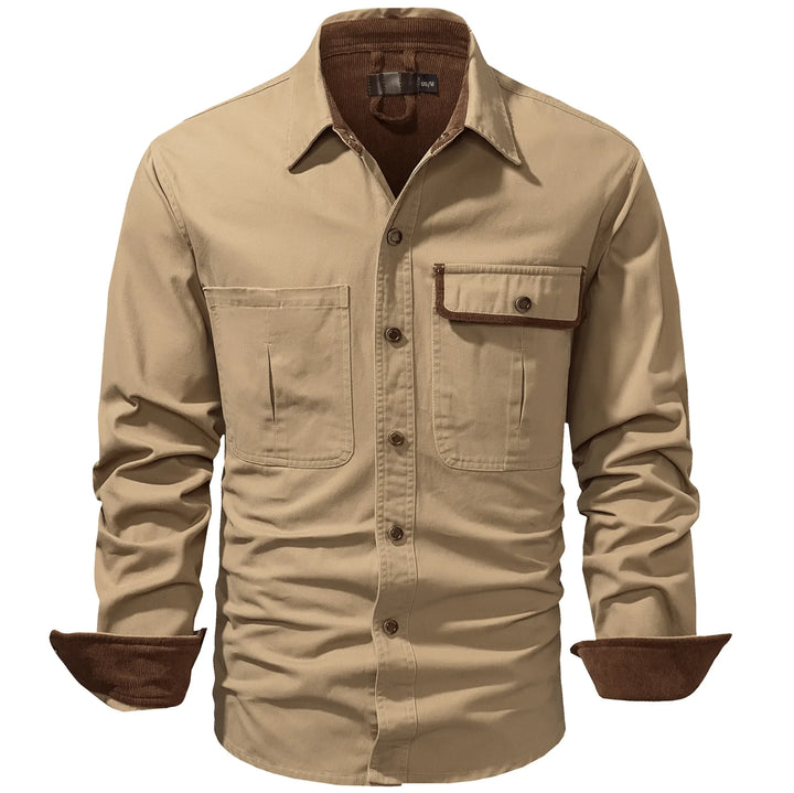 Overshirt met borstzakken