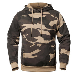 Camo hoodie met drawstring