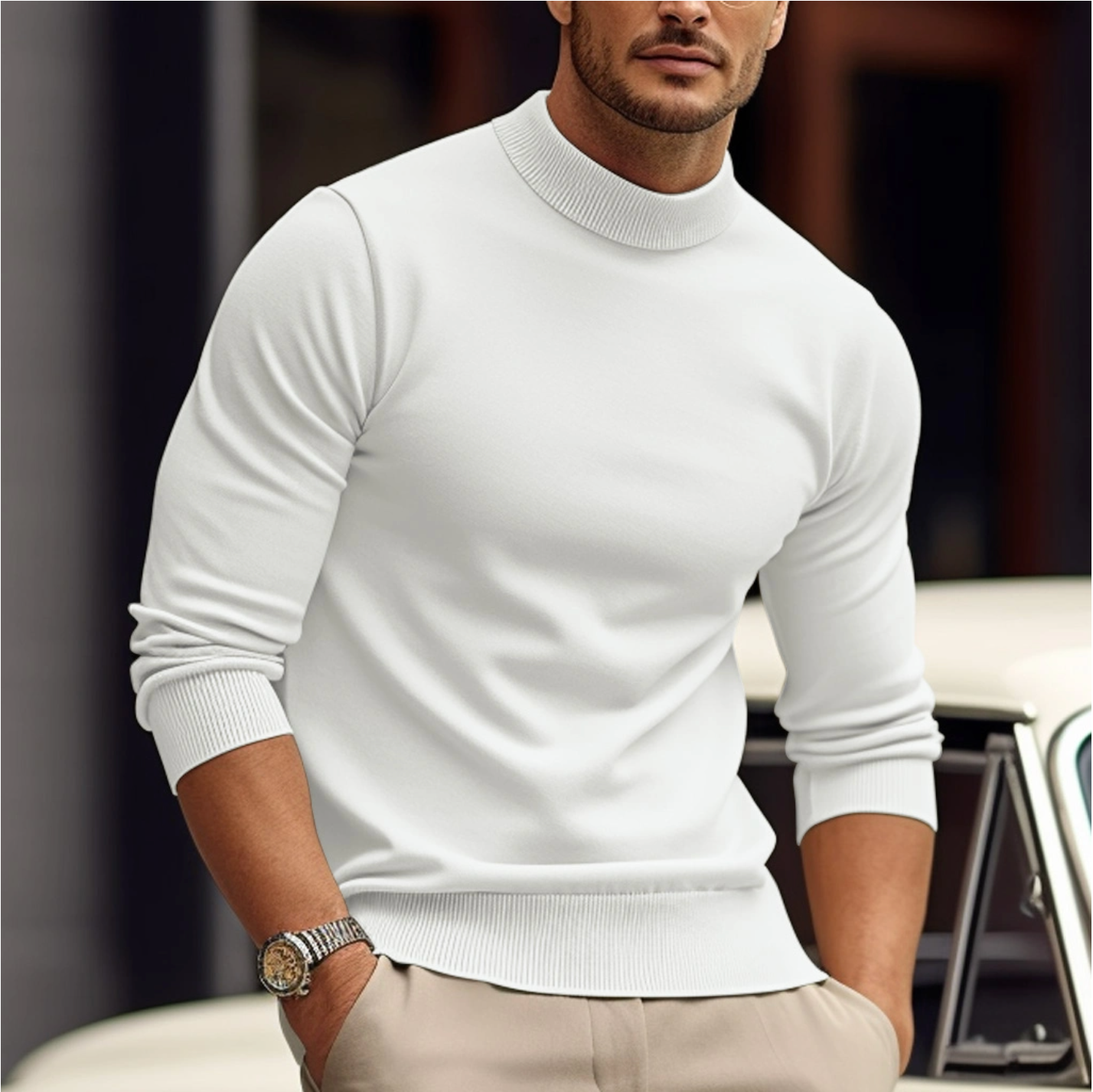 Cas | Stijlvolle Heren Sweater - Comfort en Elegantie