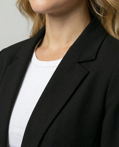 Slim fit blazer met lange mouwen