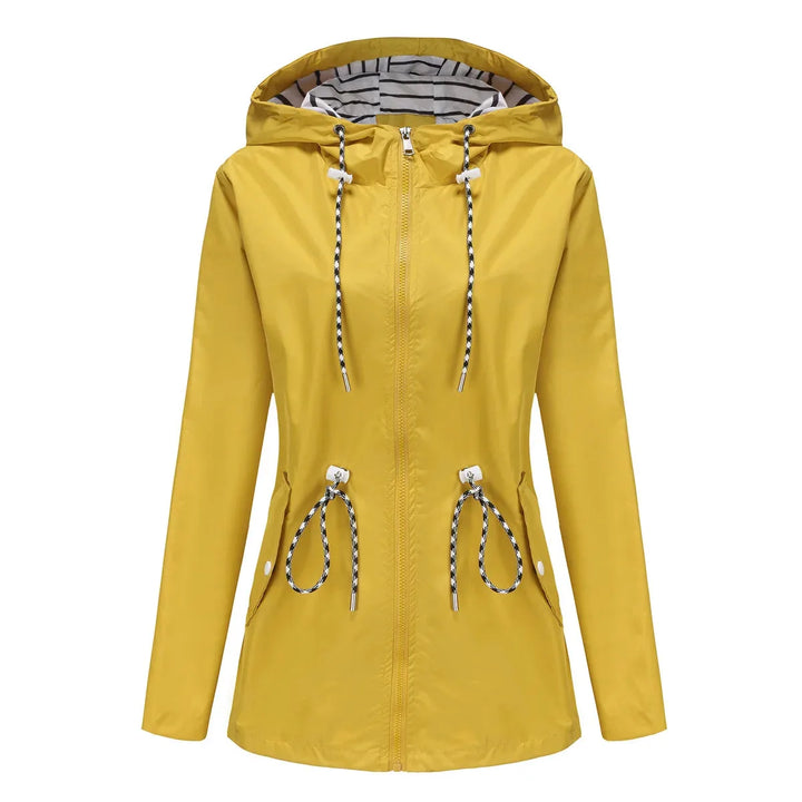 Waterdichte regenjas met capuchon