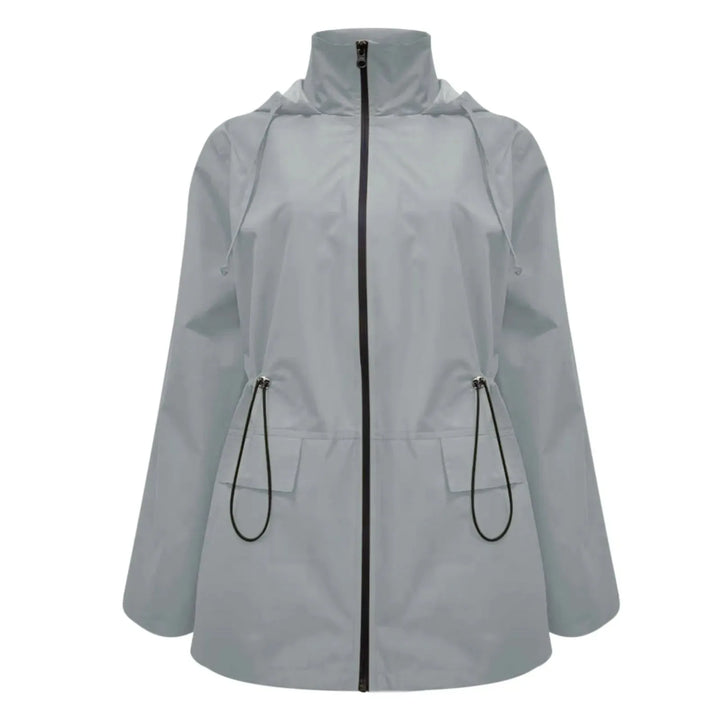 Oversized regenjas met capuchon