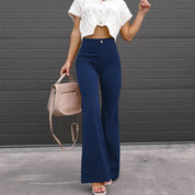 Erika - Vintage corduroy broek met hoge taille voor dames