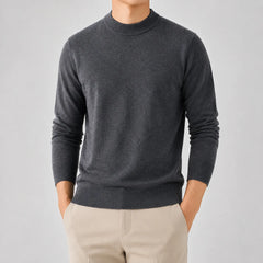 Trui met crew neckline en lange mouwen