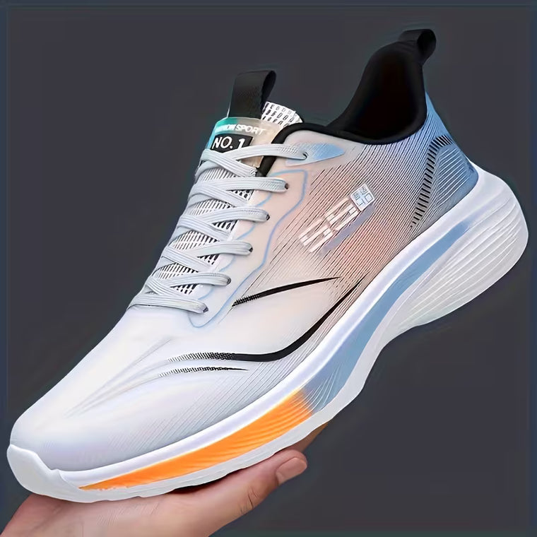 Sneakers met ademend bovenwerk en antislip buitenzool