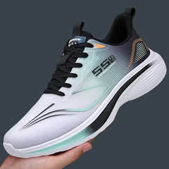 Sneakers met ademend bovenwerk en antislip buitenzool