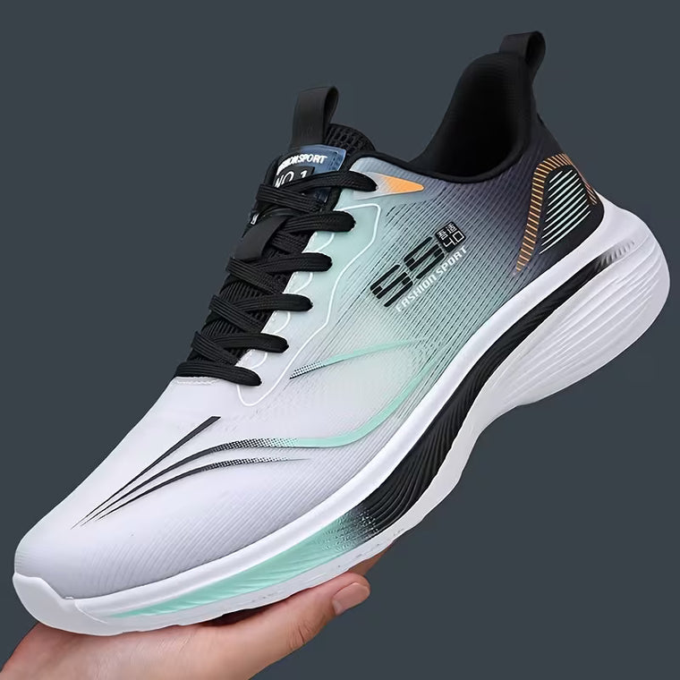 Sneakers met ademend bovenwerk en antislip buitenzool
